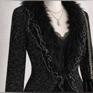 REAL Raccoon Fur Trim Coat 🤍🔥 Penny Lane Luxury